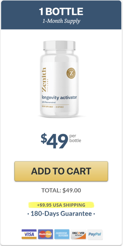 Longevity Activator 1 Bottle